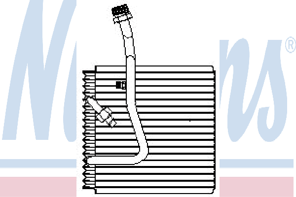 Evaporador, aire acondicionado para Subaru Legacy (BD, BG)