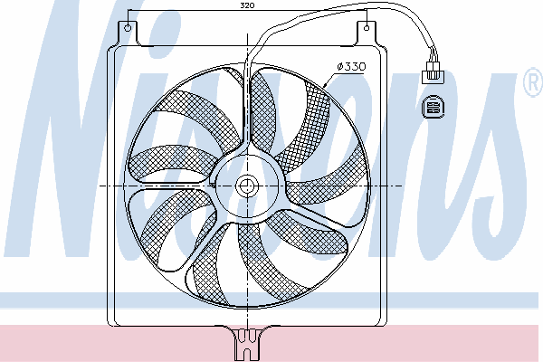 Armazón radiador para Suzuki Ignis (FH)