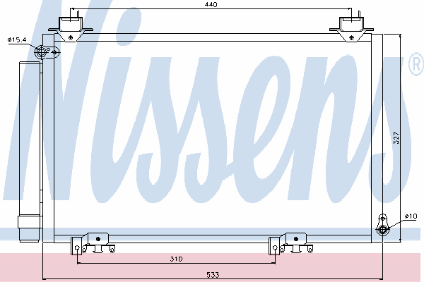 94516 Nissens radiador