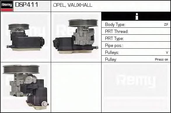 DSP411 Delco Remy bomba hidráulica de dirección