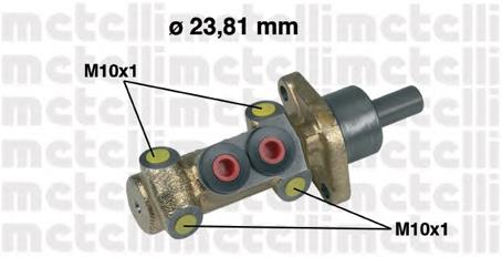 Cilindro maestro de frenos Metelli 050398 precio, desde 52,27 EUR