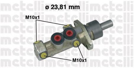 Cilindro maestro de frenos Metelli 050299 precio, desde 57,96 EUR