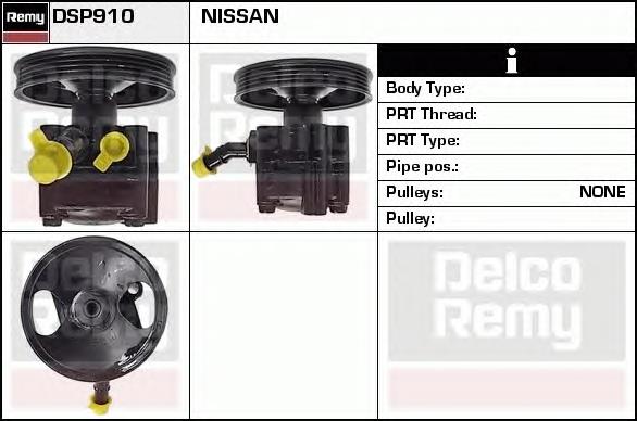 DSP910 Delco Remy bomba hidráulica de dirección