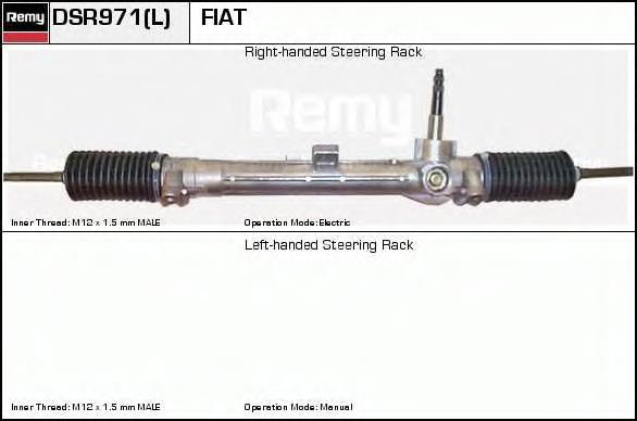 DSR971L Delco Remy cremallera de dirección