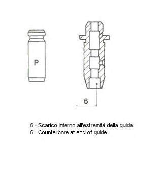 Guía de válvula de escape para Nissan Pathfinder (R51M)