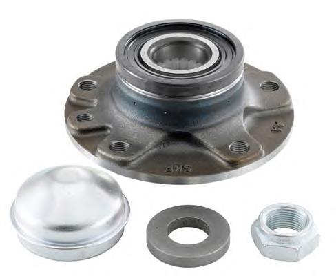 Cubo de rueda trasero R16054 SNR