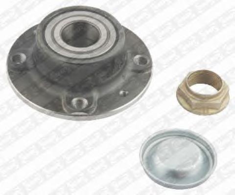 Cubo de rueda trasero R15937 SNR