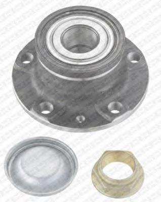 Cubo de rueda trasero 374889 Peugeot/Citroen