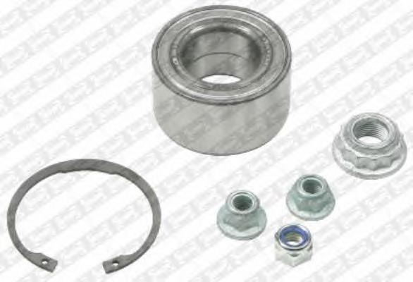 Rodamiento de rueda delantero SNR R15722