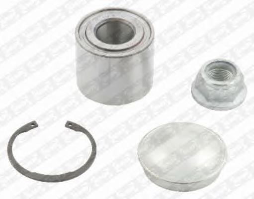 R155.77 SNR cojinete de rueda trasero