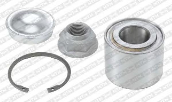 Cojinete de rueda trasero R15589 SNR