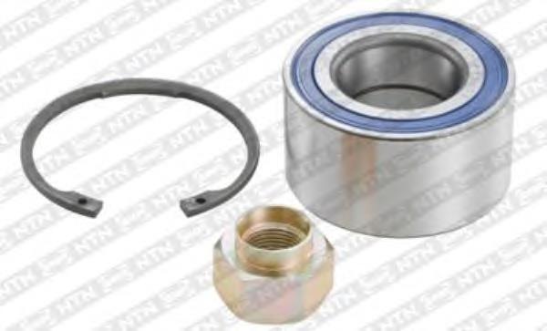 Cojinete de rueda delantero R18455 SNR