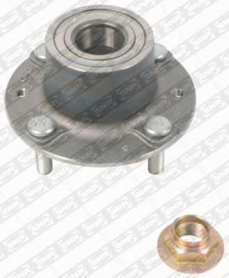 Cubo de rueda trasero R18906 SNR