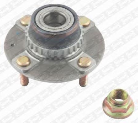 Cubo de rueda trasero R18403 SNR