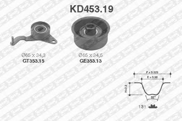 Comprar KD45319 SNR Kit de correa de distribución