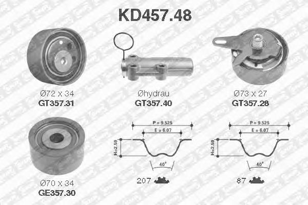 Comprar KD45748 SNR Kit de correa de distribución