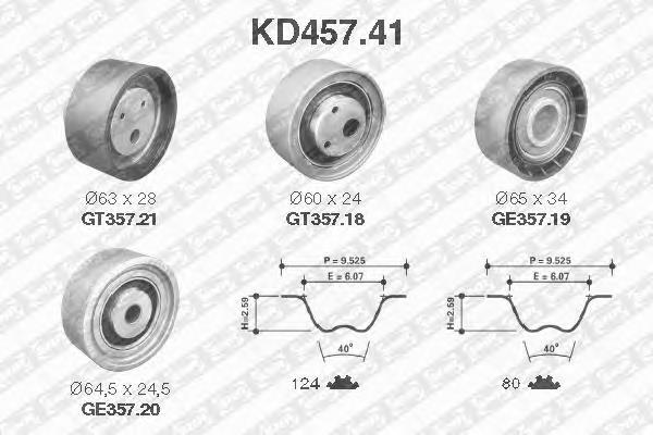 KD45741 SNR kit de distribución