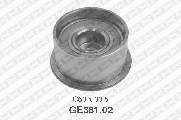 GE38102 SNR Polea tensora intermedio de correa dentada
