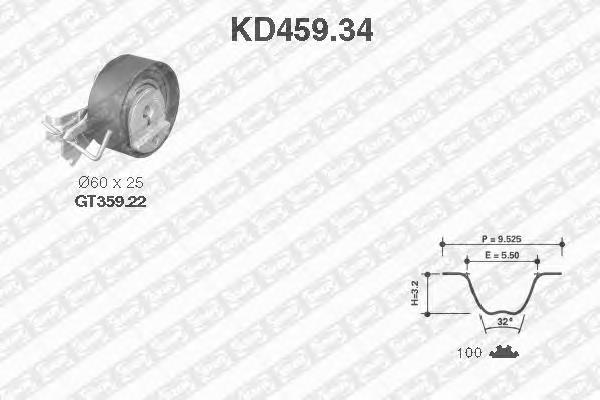 KD45934 SNR kit de distribución