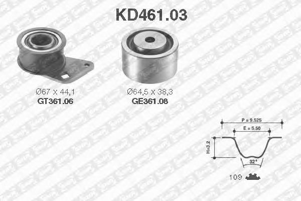 KD46103 SNR kit de distribución