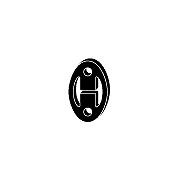Soporte silenciador Volvo 9186408