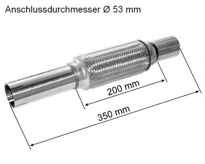 83008545 HJS chapa ondulada del silenciador