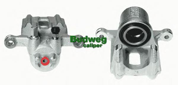 Pinza de freno trasera izquierda Budweg 344360