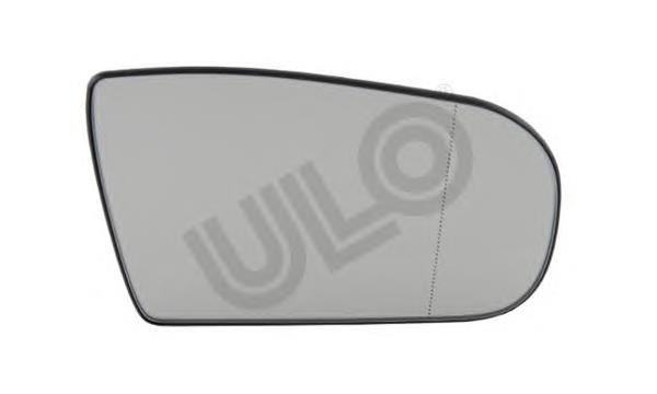 697502 ULO cristal de espejo retrovisor exterior derecho