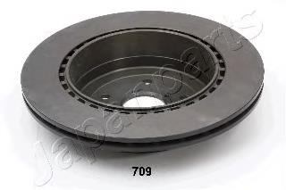 Disco de freno trasero DP709 Japan Parts