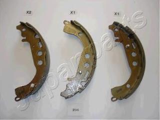 Zapatas de freno de tambor traseras Japan Parts GF204AF precio, desde 35,22 EUR