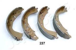 GF227AF Japan Parts Zapatas de freno de tambor traseras