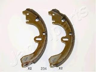 Zapatas de freno traseras Japan Parts GF234AF