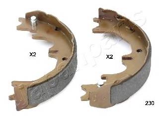 GF230AF Japan Parts Zapatas de freno de estacionamiento