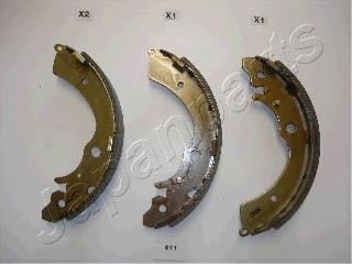 Zapatas de freno GF411AF Japan Parts