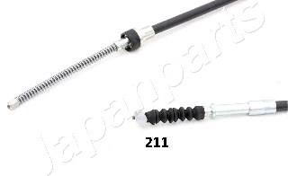 BC-211 Japan Parts cable de freno de mano trasero derecho