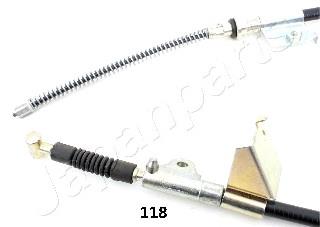 BC-118 Japan Parts cable de freno de mano trasero izquierdo