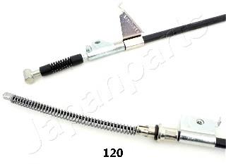 BC120 Japan Parts cable de freno de mano trasero izquierdo