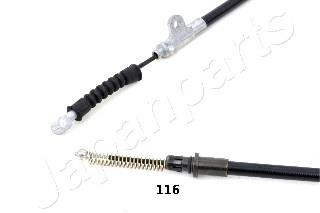 BC-116 Japan Parts cable de freno de mano trasero derecho