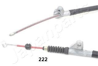 BC-222 Japan Parts cable de freno de mano trasero derecho