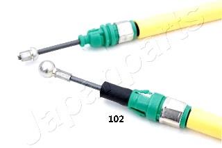 Cable de freno de mano trasero izquierdo BC102 Japan Parts