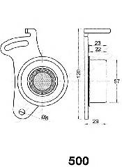 Comprar BE500 Japan Parts Tensor de correa del eje de equilibrio