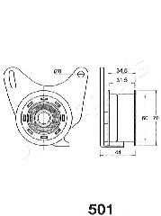 Comprar BE501 Japan Parts Tensor correa distribución
