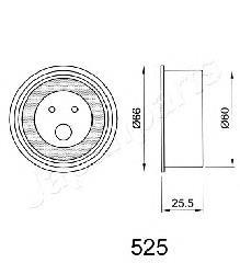 BE-525 Japan Parts tensor correa distribución