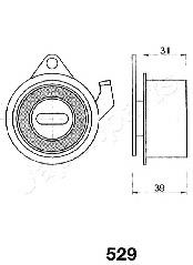 BE-529 Japan Parts rodillo, cadena de distribución