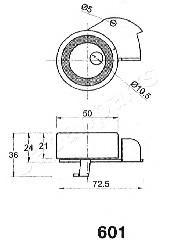 BE-601 Japan Parts tensor, correa dentada