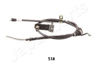 Cable de freno de mano trasero izquierdo BC518 Japan Parts