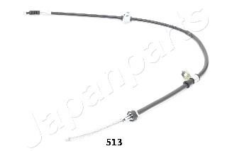 MMB520609 Mitsubishi cable de freno de mano trasero derecho