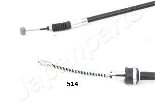 BC514 Japan Parts cable de freno de mano trasero izquierdo