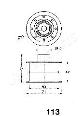 BE113 Japan Parts