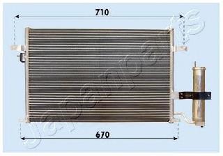 CND313014 Japan Parts condensador aire acondicionado